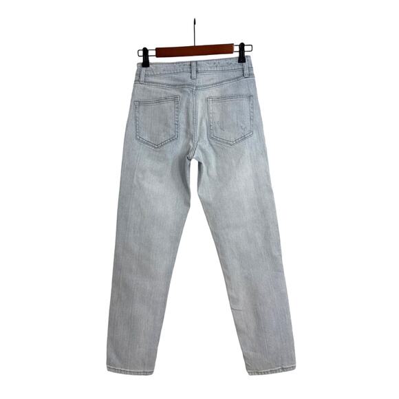 Wild Fable Jeans Distressed Blue Denim Mom Jeans Size Women's 00 - Picture 2 of 4